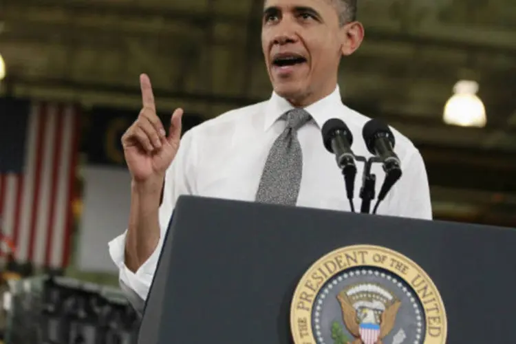 
	O presidente dos Estados Unidos, Barack Obama: nos EUA,&nbsp;os funcion&aacute;rios p&uacute;blicos n&atilde;o t&ecirc;m direito &agrave; greve.
 (REUTERS/Jason Reed)