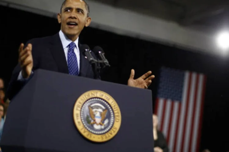 
	Barack Obama: &quot;o que eu acho que &eacute; absolutamente verdade &eacute; que n&atilde;o &eacute; suficiente para os cidad&atilde;os apenas ter a minha palavra de que estamos fazendo a coisa certa&quot;
 (REUTERS/Jason Reed)