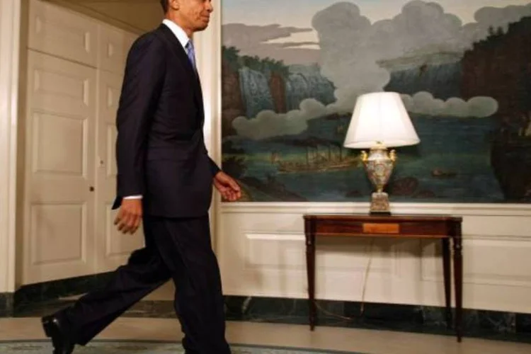 Obama: desafio é retomar o crescimento da economia para asfaltar a reeleição em 2012 (Getty Images)
