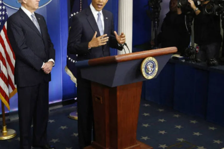 O presidente dos Estados Unidos, Barack Obama: para os mais ricos a taxa passa de 35% para 39,6% sobre os rendimentos (REUTERS/Jonathan Ernst)
