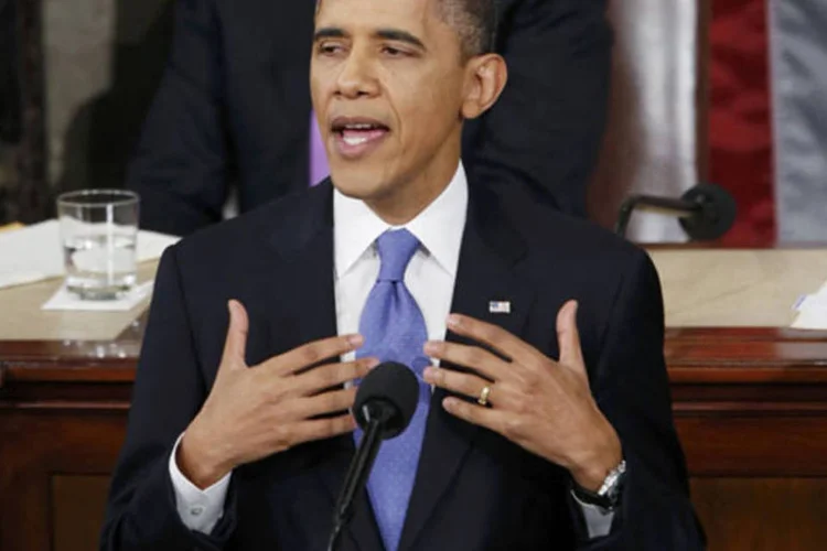 
	Barack Obama: os cortes autom&aacute;ticos foram necess&aacute;rios porque democratas e republicanos n&atilde;o chegaram a um acordo
 (Kevin Lamarque/Reuters)