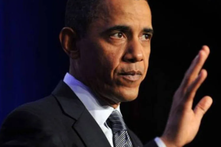Obama já assinou decreto para congelar os ativos de Kadafi e de sua família (Tim Sloan/AFP)