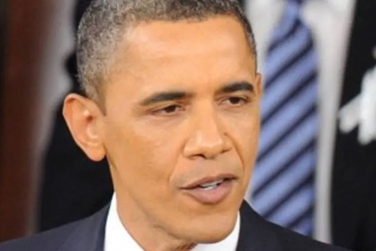 Obama: o maior desafio dele é reduzir o índice de desemprego, perto de 10% (Jim Watson/AFP)