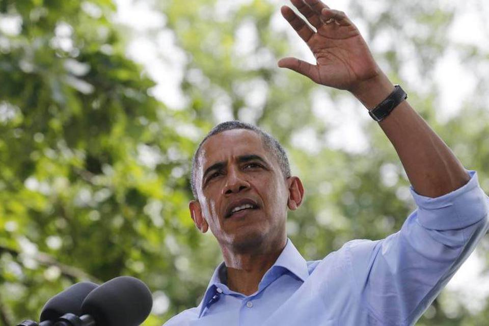 
	Obama: EUA aderem a objetivos humanit&aacute;rios da Conven&ccedil;&atilde;o de Ottawa, diz Casa Branca
 (Larry Downing/Reuters)