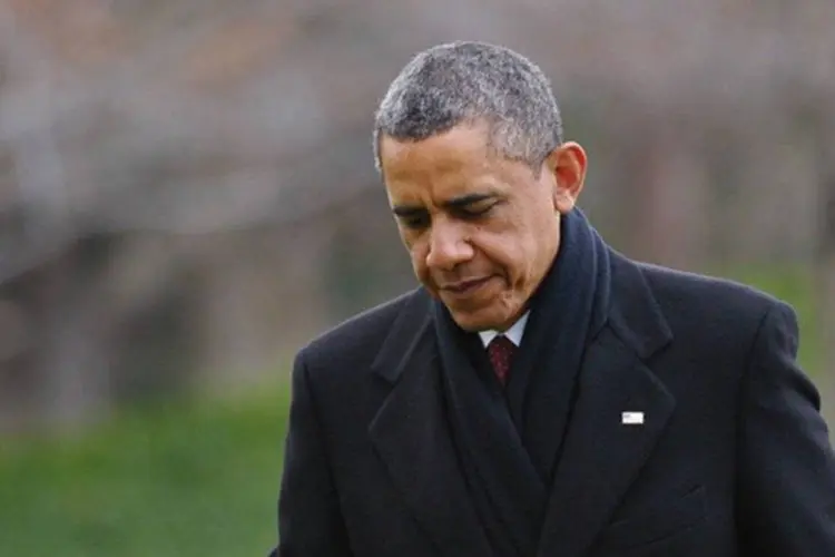 
	Barack Obama: &quot;O Congresso pode evitar isso se agir agora&quot;, disse o presidente americano
 (©afp.com / Mandel Ngan)