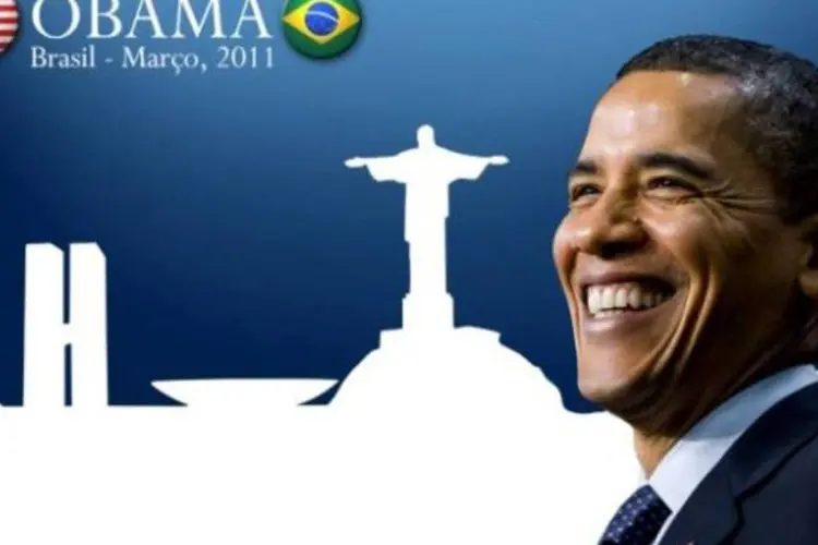 Obama: site, promoção e perfis especiais para a visita do presidente norte-americano ao Brasil (Divulgação/Embaixada dos EUA)