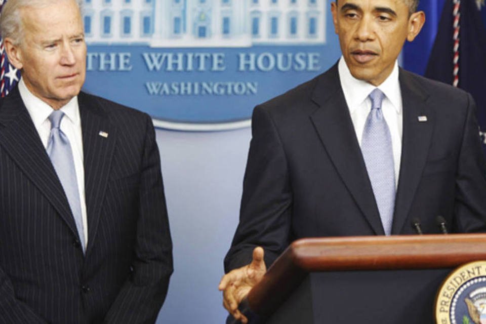 O presidente norte-americano, Barack Obama: na terça, o presidente da Câmera dos Deputados, o republicano John Boehner, suspendeu a votação do plano de ajuda (REUTERS)