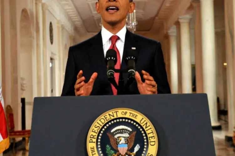Obama faz pronunciamento sobre risco de default (Getty Images / Scott Olson)