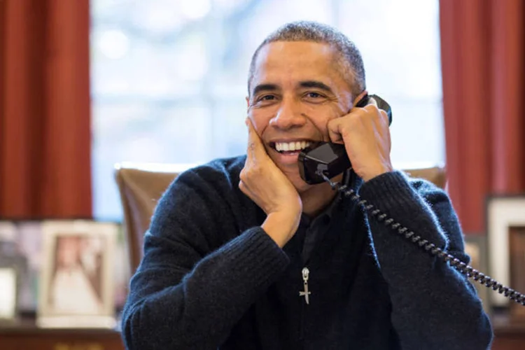 
	O presidente dos Estados Unidos, Barack Obama: Dilma e Obama participaram da abertura da confer&ecirc;ncia da ONU
 (Divulgação/Casa Branca)