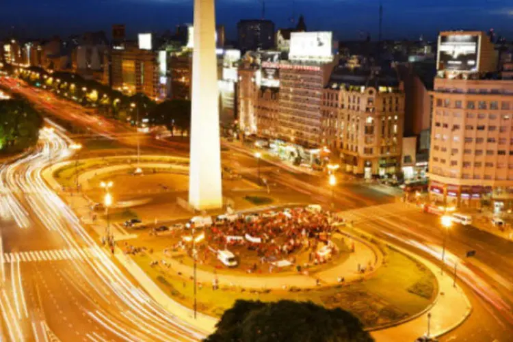 
	Obelisco em Buenos Aires: Meyer indicou que nos &uacute;ltimos dez anos o turismo cresceu de forma constante no pa&iacute;s gra&ccedil;as a uma&nbsp;&quot;pol&iacute;tica p&uacute;blica sustentada, previs&iacute;vel e integral&quot;
 (Getty Images)