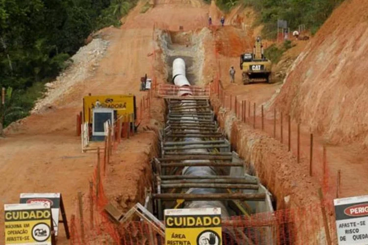 Obra do PAC em Recife: investimentos em infraestrutura devem chegar a R$ 955 bi no País (Oscar Cabral/VEJA)