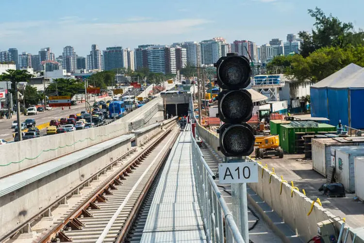 
	Obras: o empr&eacute;stimo &eacute; fundamental para concluir a Linha 4, que ser&aacute; palco de grande parte das competi&ccedil;&otilde;es ol&iacute;mpicas e paraol&iacute;mpicas
 (Divulgação / Site Metro Linha 4)