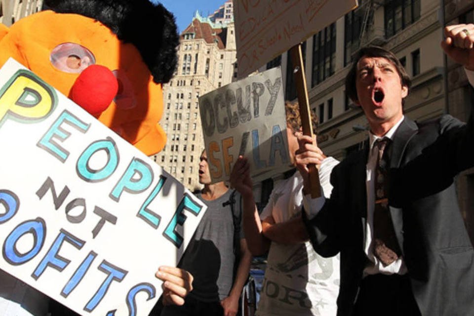 Movimento "Occupy Wall Street" ganha comercial