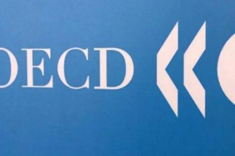 OCDE: organização publica indicadores todo mês (Jean Ayissi/AFP)