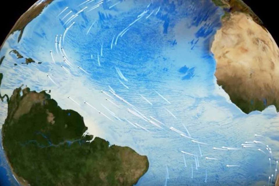 Aquecimento pode reduzir em 44% circulação do Atlântico