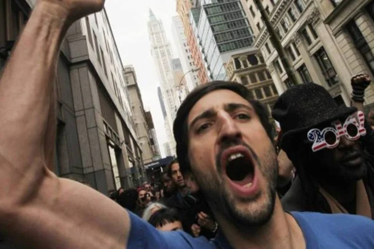 Manifestação do Ocupe Wall Street: movimentos de protestos serão as estrelas do Fórum (Getty Images)