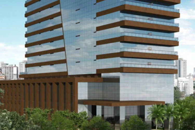 Imagem do The One, da Odebrecht Realização Imobiliárias: a construção chegou a ser embargada (Divulgação)