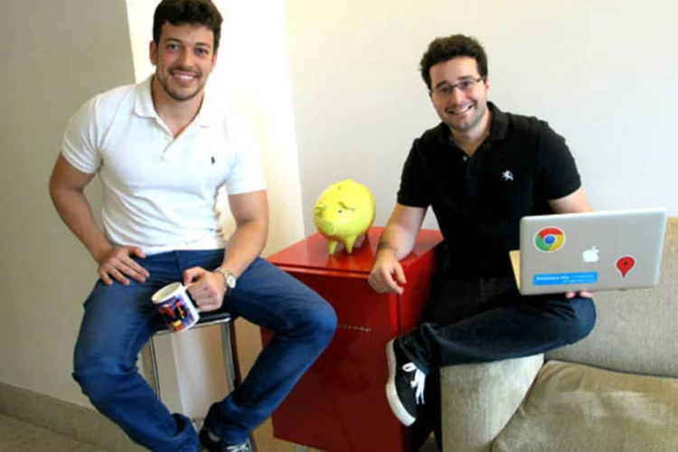 Ofli Guimarães e Israel Salmen, fundadores do Méliuz (Divulgação)