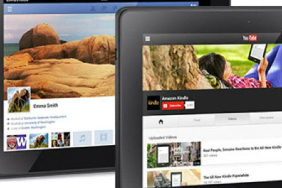 Amazon apresenta 3ª geração dos tablets Kindle