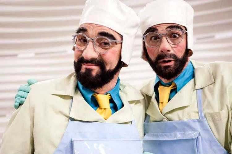 Tíbio e Perônio, personagens do Castelo Rá-Tim-Bum, dos anos 90: GE vai trazer de volta personagens para campanha durante as Olimpíadas (Reprodução)