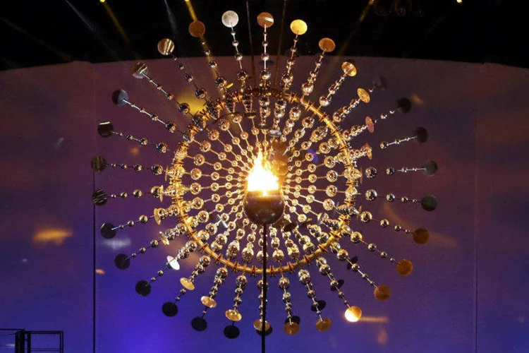 
	Abertura da Olimp&iacute;ada do Rio de Janeiro, no est&aacute;dio do Maracan&atilde;: perto dali, homem foi morto
 (Lucy Nicholson/Reuters)