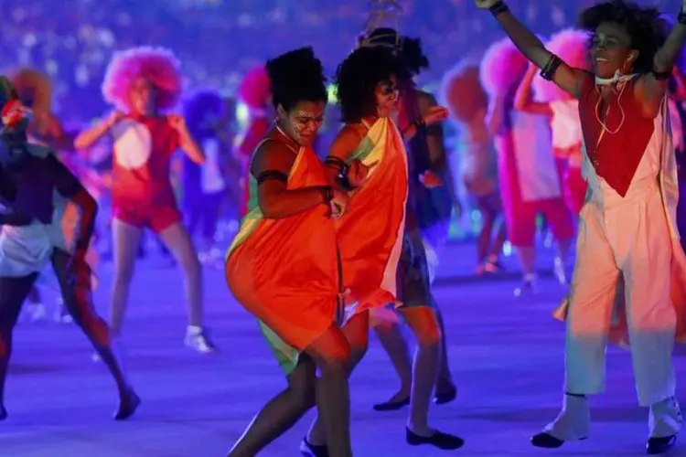 
	Abertura da Olimp&iacute;ada do Rio de Janeiro, no est&aacute;dio do Maracan&atilde;
 (Kai Pfaffenbach/Reuters)