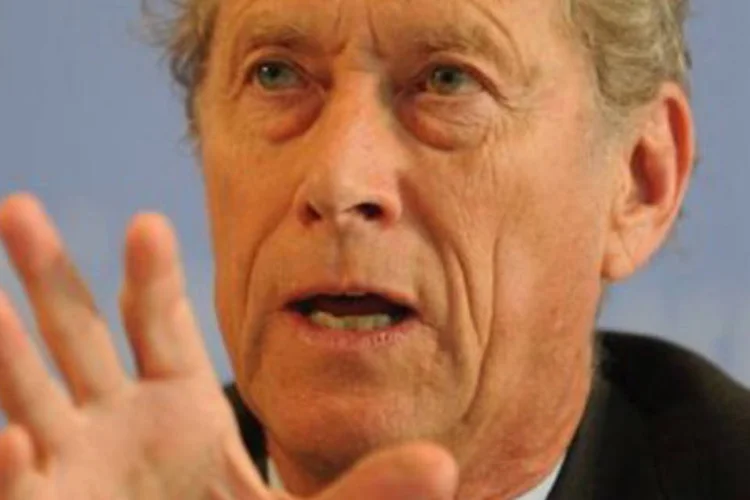 O economista chefe do FMI, Olivier Blanchard (Mike Clarke/AFP)