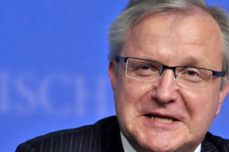 Rehn ainda analisou turbulências recentes em alguns bancos nos dois lados do Atlântico, no caso da Europa sobretudo no Credit Suisse (Georges Gobet/AFP/AFP)