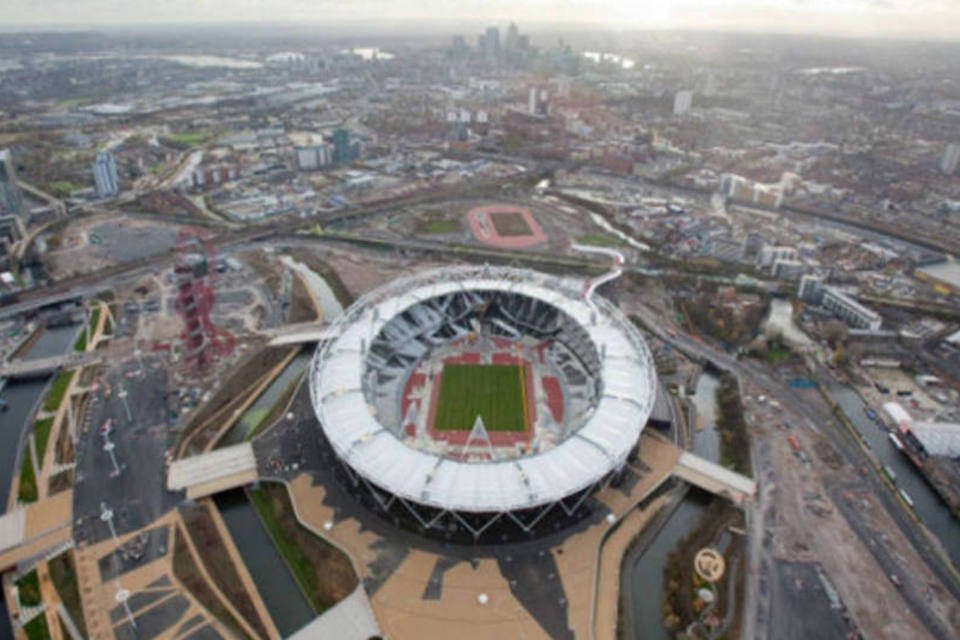 Londres apresenta alojamento 'de ouro' para os atletas