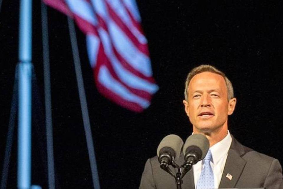 O'Malley anuncia oficialmente sua candidatura à Casa Branca