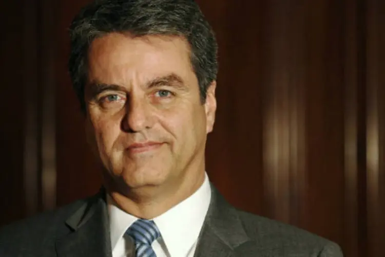 
	Roberto Azevedo, candidato brasileiro &agrave; lideran&ccedil;a da OMC: ele tem o apoio expl&iacute;cito dos Brics, al&eacute;m dos pa&iacute;ses de l&iacute;ngua portuguesa
 (REUTERS/Luke MacGregor)