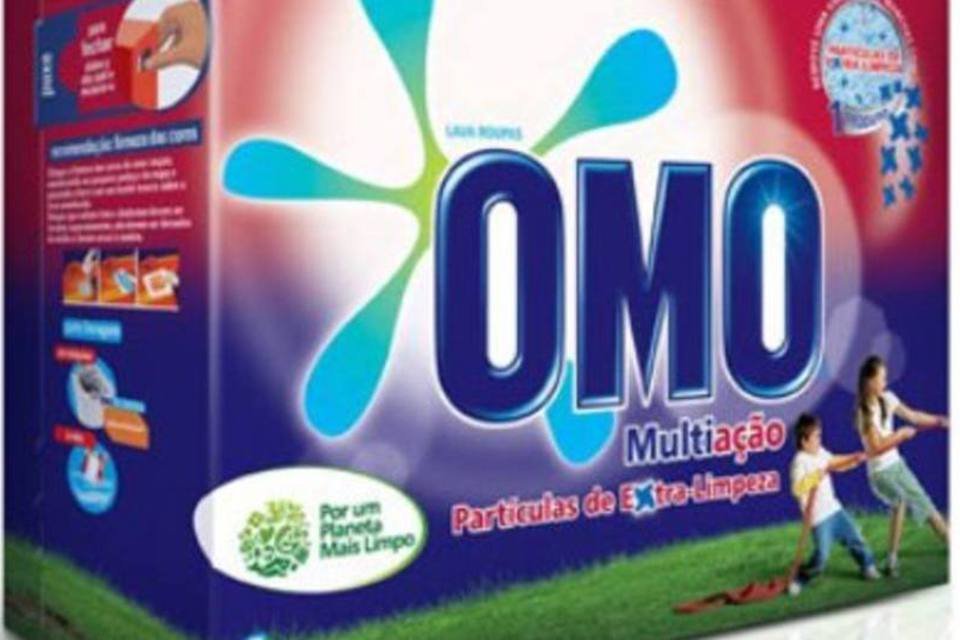 Omo: a ideia da marca Omo, segundo Thais, é estar presente na vida até das pessoas que não gostam de lavar roupa (.)