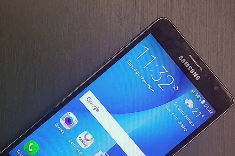 
	Samsung: companhia tem buscado aumentar a base de clientes externos
 (Lucas Agrela/EXAME.com)