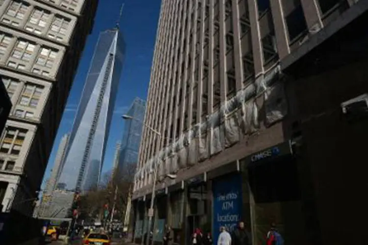 
	Pr&eacute;dio do One World Trade Center:&nbsp;jovem de 16 anos driblou a seguran&ccedil;a, entrou no pr&eacute;dio e subiu de elevador at&eacute; o 88&ordm; andar, e continuou de escadas at&eacute; o 104&ordm;, o &uacute;ltimo
 (Stan Honda/AFP)