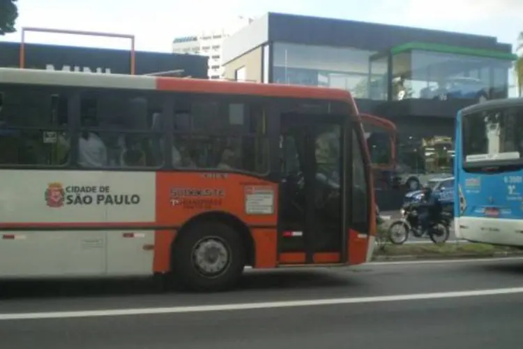 Ônibus em São Paulo: informação é da Fundação Getúlio Vargas (Pedro Zambarda/EXAME.com)