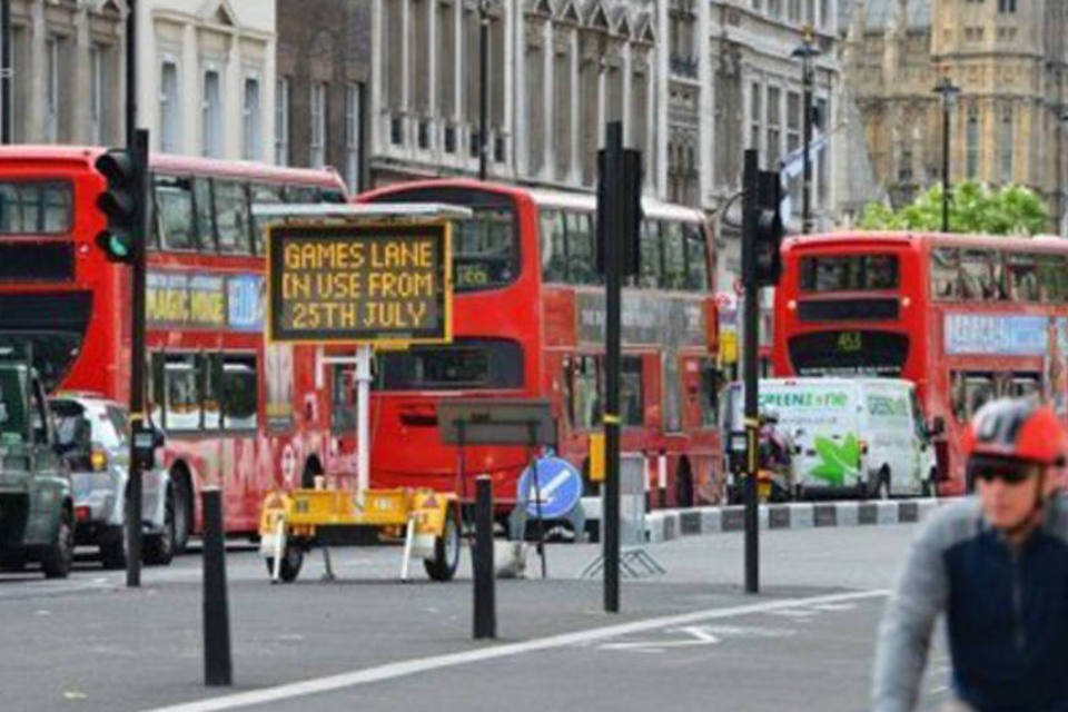 Londrinos já sofrem com transportes a dois dias dos Jogos