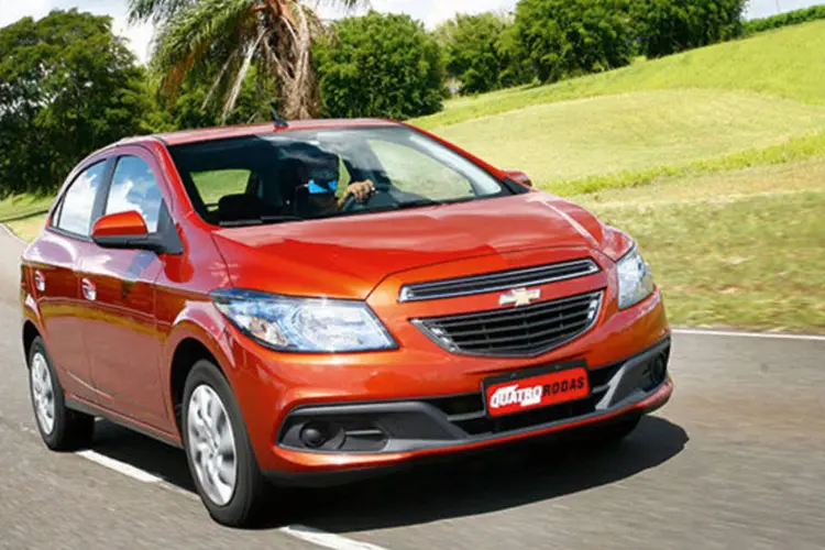 
	Chevrolet Onix: modelo lidera lista dos mais vendidos de mar&ccedil;o
 (Divulgação/GM)