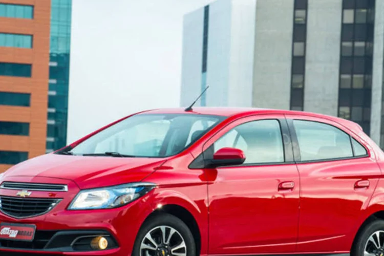 
	Chevrolet Onix: segundo n&uacute;meros divulgados pela Fenabrave, o hatchback da GM aparece em quinto lugar na lista de modelos mais vendidos em janeiro
 (Divulgação)
