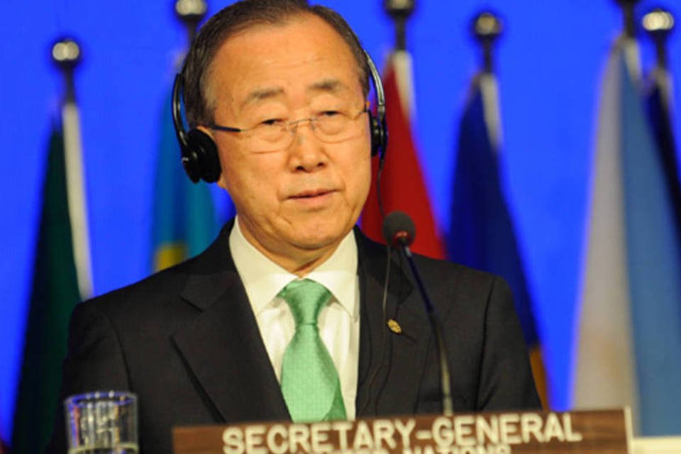Ativistas bombardeiam Ban Ki-moon com críticas à Rio+20