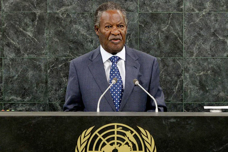 
	O presidente da Z&acirc;mbia, Michael Sata: ele foi o quinto chefe de Estado desde a independ&ecirc;ncia do pa&iacute;s
 (REUTERS/Justin Lane/Pool/Files)