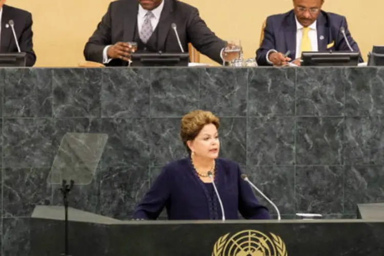 
	Dilma Rousseff: presidente&nbsp;ressaltou que fen&ocirc;meno atinge pa&iacute;ses desenvolvidos e em desenvolvimento e que &eacute; preciso refor&ccedil;ar tend&ecirc;ncias de crescimento da economia que d&aacute; sinais de recupera&ccedil;&atilde;o
 (Agência Brasil)