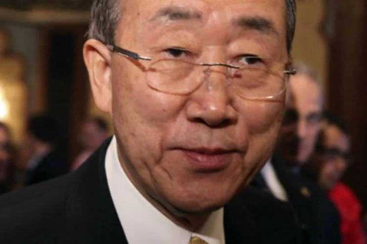 
	O secret&aacute;rio-geral da ONU, Ban Ki-moon, pediu por um cessar-fogo imediato e disse que uma opera&ccedil;&atilde;o israelense por terra em Gaza deve ser evitada
 (REUTERS/Asmaa Waguih)
