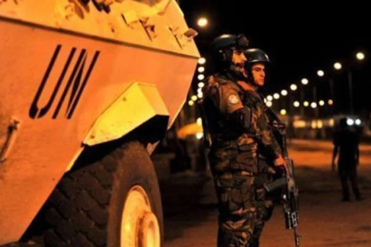 Soldados da ONU em Goma: "Uma investigação está em andamento; se isso ocorreu não houve uma ordem formal da hierarquia militar", disse Hamuli (©AFP/File / Junior D.Kannah/AFP)