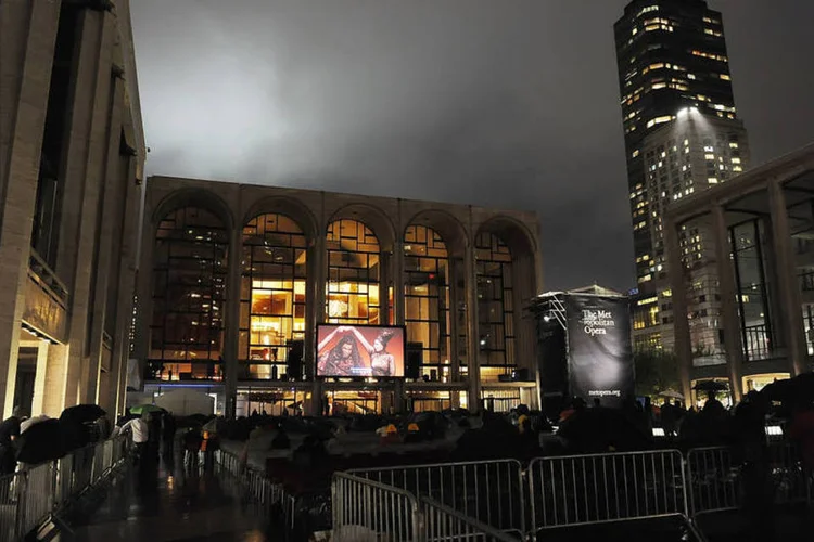 Evento de abertura da temporada de espetáculos da Metropolitan Opera House, em Nova York (Slaven Vlasic/Getty Images)