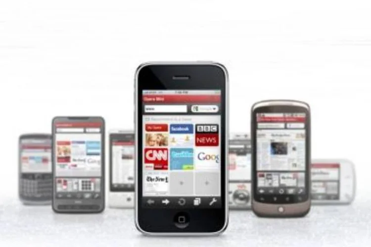 O Opera promete velocidade de download até seis vezes mais rápida do que o Safari (.)