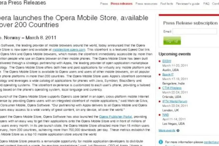 Acordo de compartilhamento de receitas entre a Opera e a Appia é válido por três anos (Divulgação)