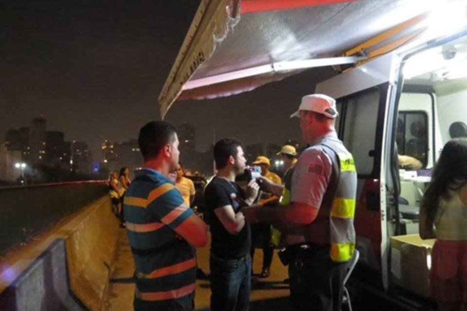 Em SP, número de motoristas presos por embriaguez triplica