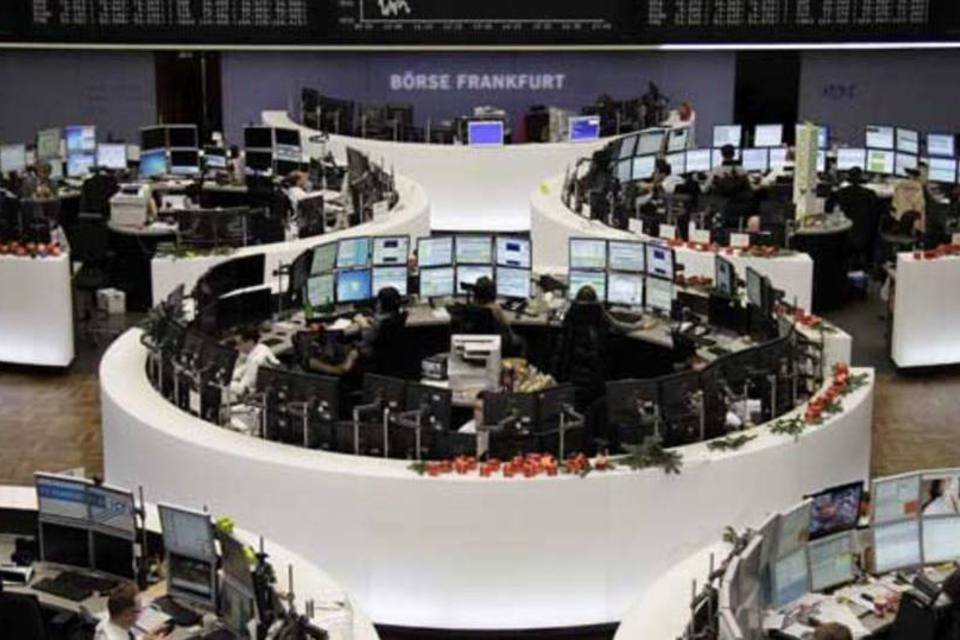 Bolsas da Europa fecham em alta, incitadas pelo setor financeiro