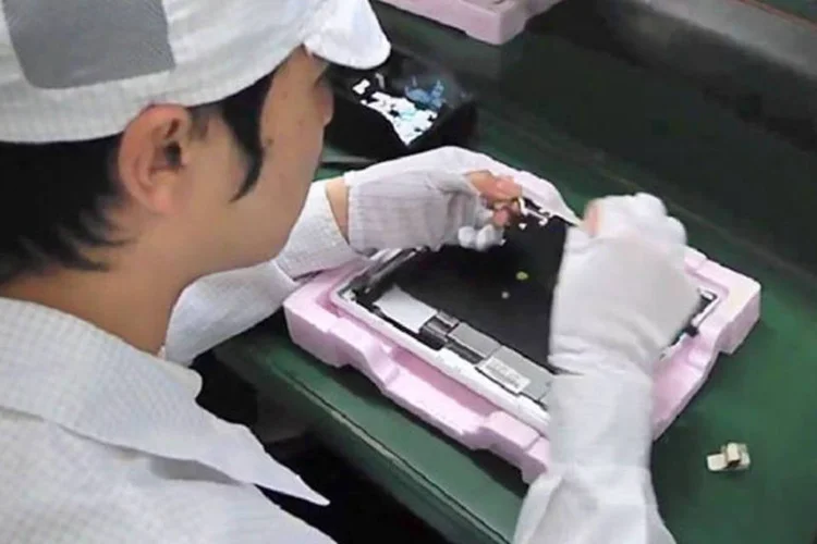 
	Foxconn: a fabricante de produtos de tecnologia est&aacute; paralisando as contrata&ccedil;&otilde;es de trabalhadores de linha de montagem na China
 (Reprodução)