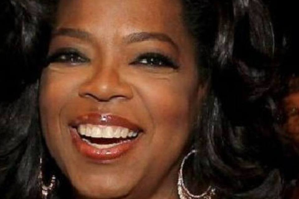 A apresentadora de TV americana Oprah Winfrey (Christopher Polk/AFP)
